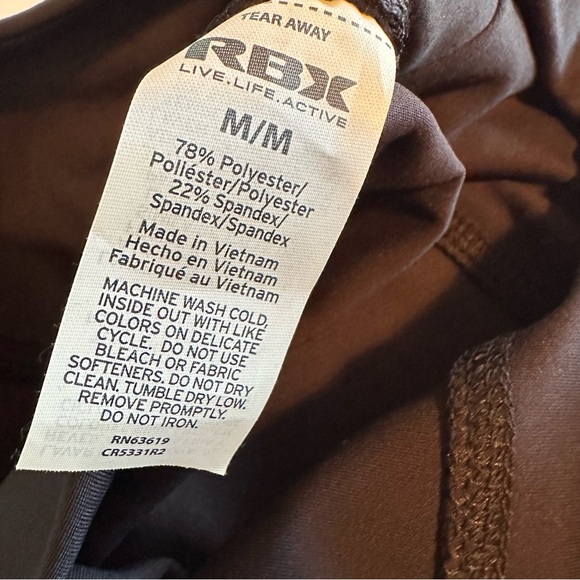 RBX 2-Pack: Set of Shorts Women’s Medium (Black and Multicolored) New with Tags - Picture 11 of 15